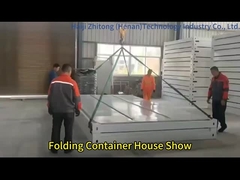 40ft vorgefertigter Stahlrahmen Vorgefertigtes Haus Flat Pack Container für Badezimmer Shop